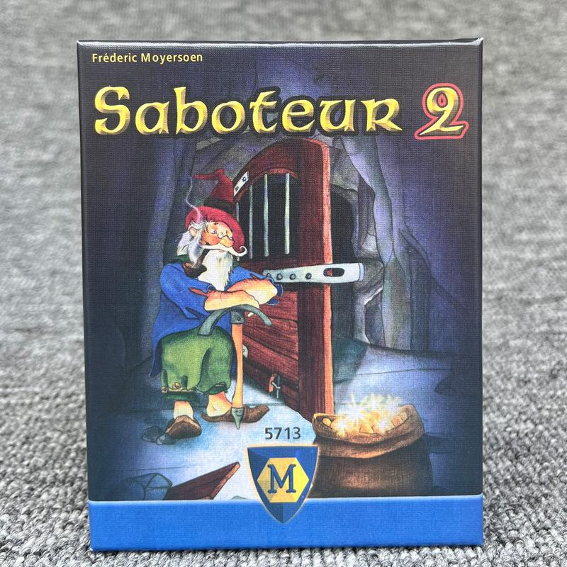English Saboteur Board Game Cards Table Games for Families Party Dwarf Gold Mine Digging Miner