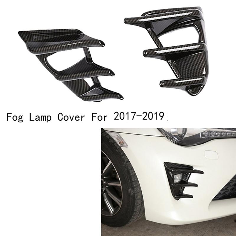 Stoßstangen-Nebelscheinwerfer-Gitterabdeckung Nebelscheinwerfer-Blenden für Toyota 86 FT86 GT86 ZN6 2016-