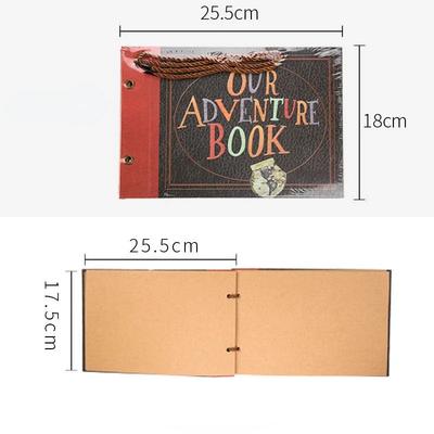 Keep Your Memories Alive with OUR Retro Adventure Photo Album - Perfect for DIY Projects Record Beautiful Moments
