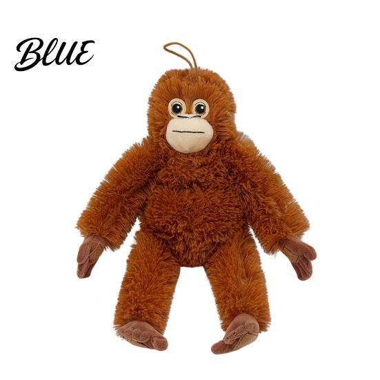 Cozy Plush Pillow Long-Armed Monkey Toy Soft Stuffed Animal Cute Emotional Support Cuddle Companion Gift for Kids Adults Doll