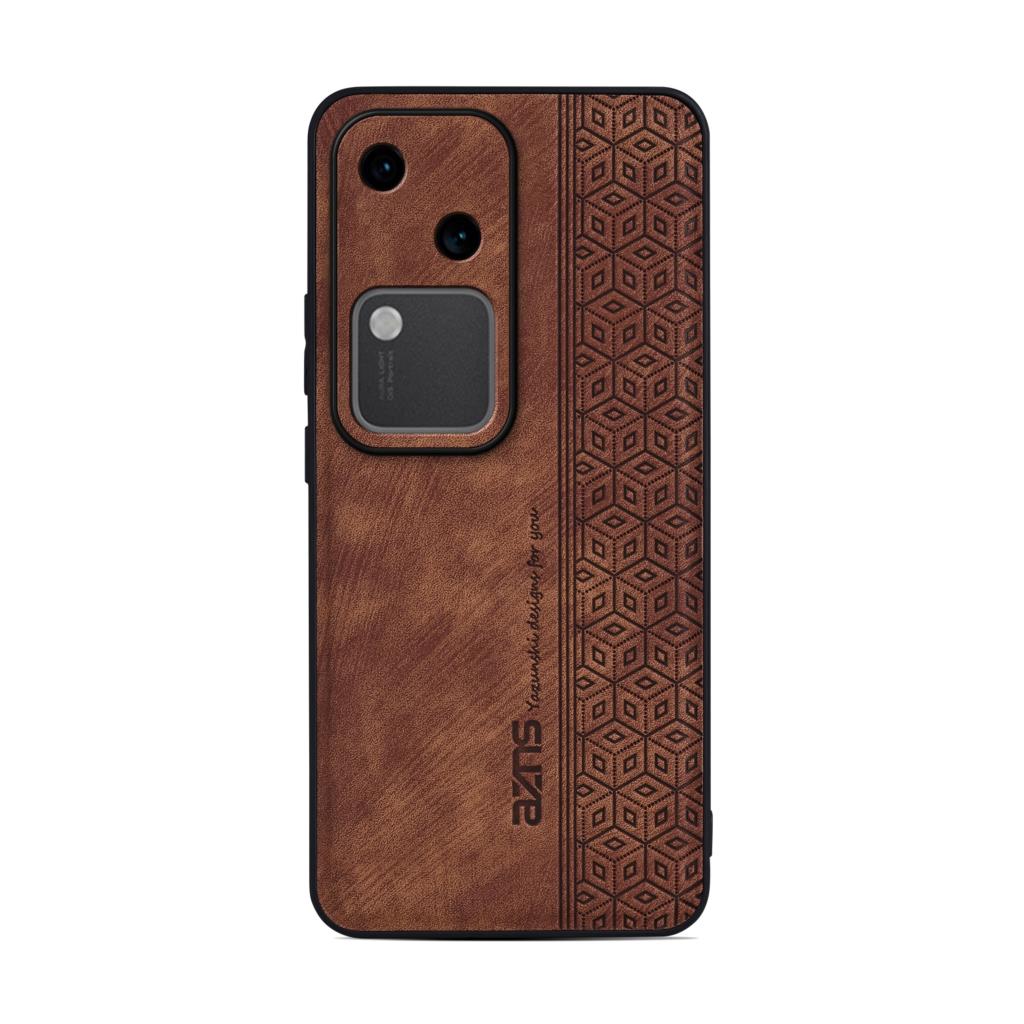 For Vivo V30 5G Back Cover Skin Feel Shockproof Leather Phone Case For Vivo V30 Coque Capa Bumper