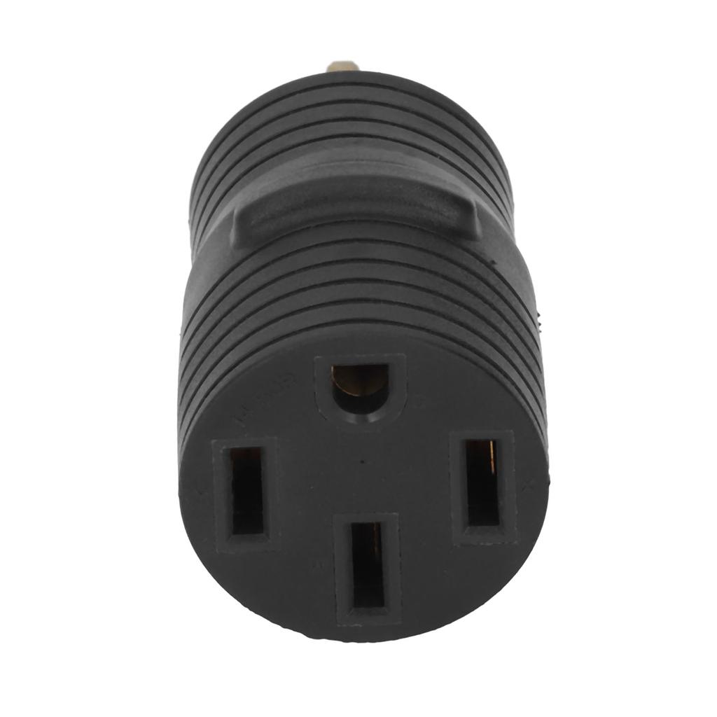 RV Plug Adapter PVC 30A Male TT 30P to 50A Female 14 50R Power Connector