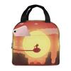 Custom DBZ Dragons Goku Ball Thermal Insulated Lunch Bag Women Men Warrior Resuable Lunch Tote for Outdoor Camping Travel