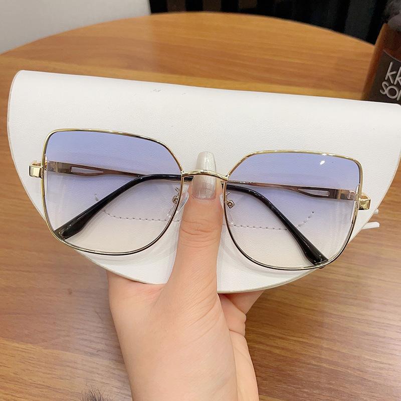 

JYL TS Cat Eye Sunglasses Women UV Protection European Big Frame YH9509 A-6412 магія м ята кольору