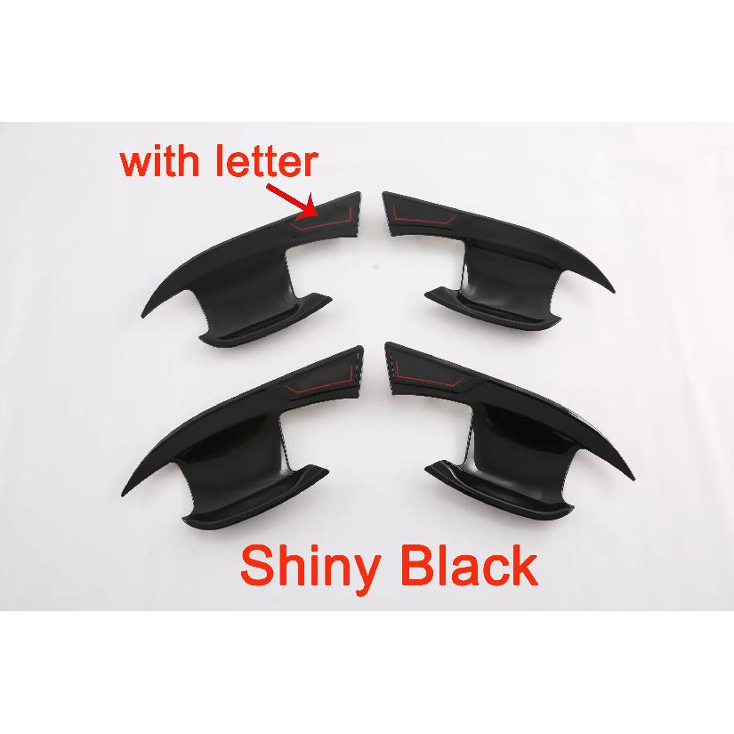 For BYD ATTO3/Yuan Plus 2024 ABS Plastic Door Handle Bowl Cover Armrest Handrail Frame Trim Auto Exterior Accessories