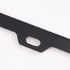 1 Set American Auto Accessory Universal Stainless Steel License Plate Frame Black Bracket Number Plate Tag Cover For Front Rear
