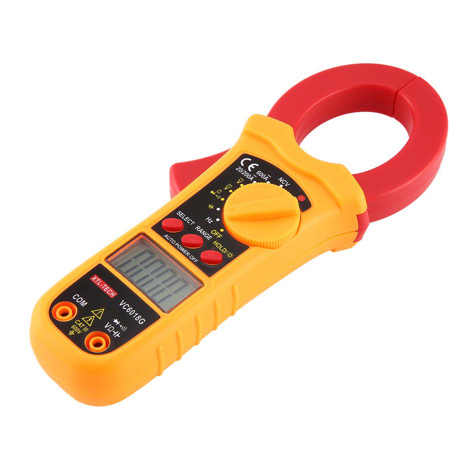 Buy Nice VC6018G Handheld Digital Clamp Meter Multimeter AC/DC Volt Amp ...