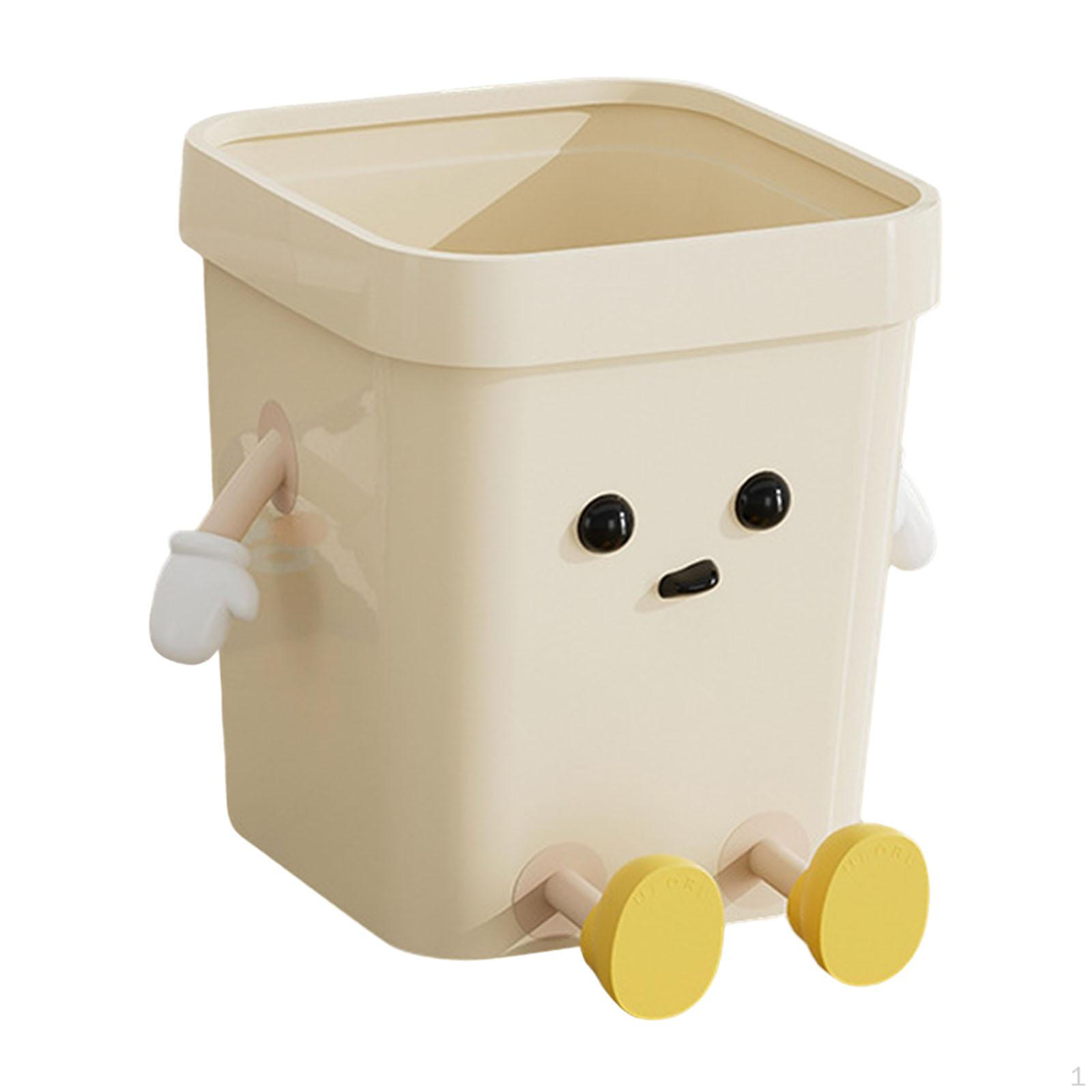 

Креативный мусорный бак, симпатичный мусорный ящик, мусорная корзина для гостиной, кабинета, кухни Medium Sitting