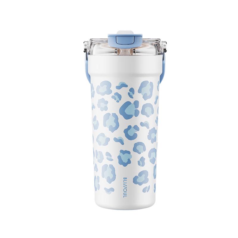 LOCKLOCK Ceramic Coated Double-Drink Insulated Coffee Mug