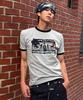 THEVINYLHOUSE Cowboy Pictogram Ringer Tee Gray