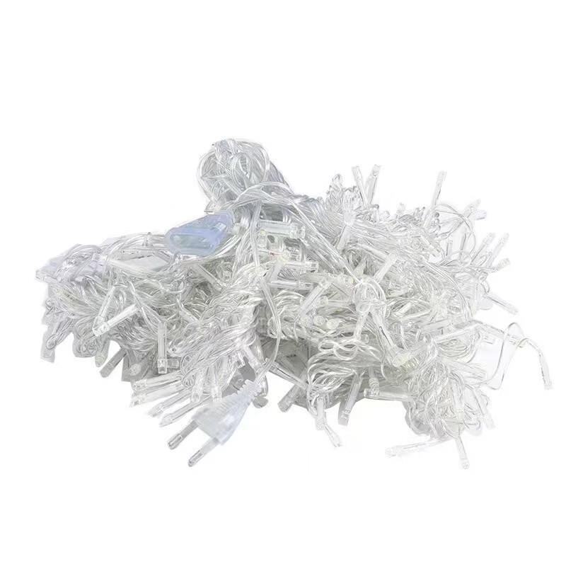 Oeny Blue LED Icicle String Lights