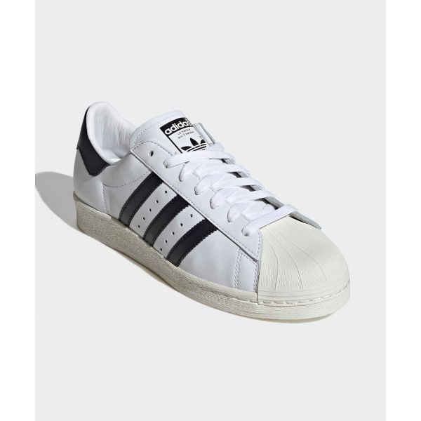 adidas Superstar 82 White Black Men Sneakers Cloud-White Core-Black Off-White JI2025