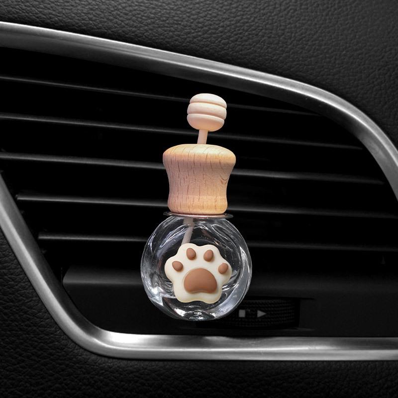 Cartoon Car Air Vent Perfume Bottle Ornament