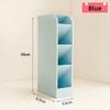 Colorful Multi-Layer Pen Holder Oblique Insertion Desktop Pencil Cosmetic Brush Storage Holder For Home School Office Stationery