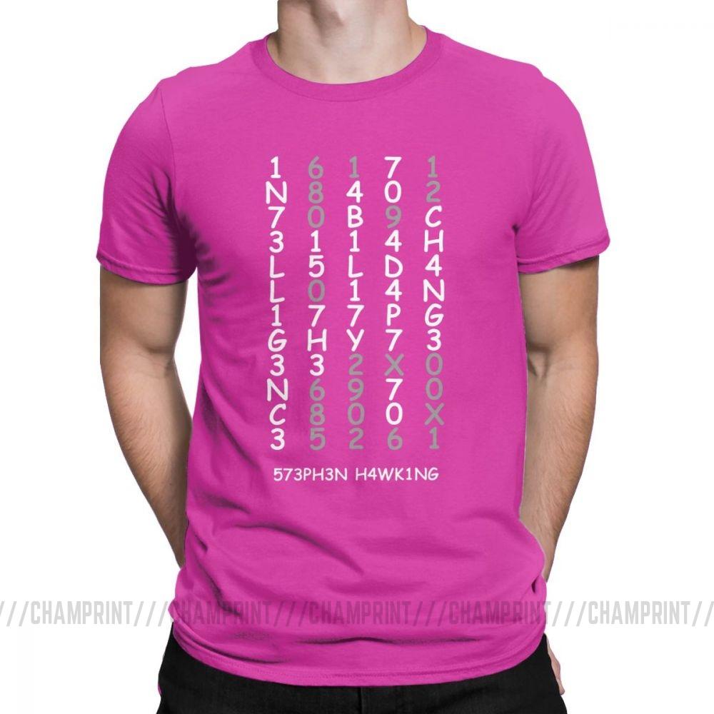 Intelligence Vintage T Shirts For Men Adapt To Change Brain Power Mind Geeky Tops Plus Size