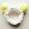  Plush Headband Sweet Face Wash And Makeup 3-D Hair Ball Headband