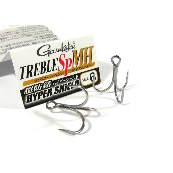 Gamakatsu Treble Hook SP-MH #2 Hyper Shield (Individual)
