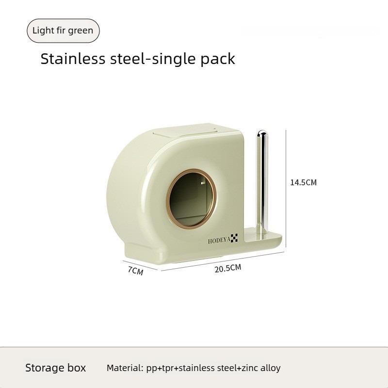 

Two-in-one Kitchen Storage Bag Organizer, Large Capacity, Hole-free Wall-mounted Pull-out Type, Food Preservation Bag, Sink Filter Net Storage Box