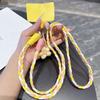 Universal Fit Anti-Lost Phone Crossbody Lanyard Hand-Woven Colorful Phone Case Hanging Rope Dopamine Style Phone Chain Pendant