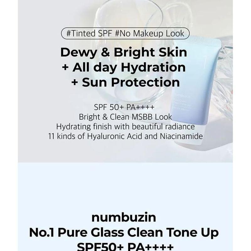 NUMBUZIN No.1 Pure Glass Clean Tone Up