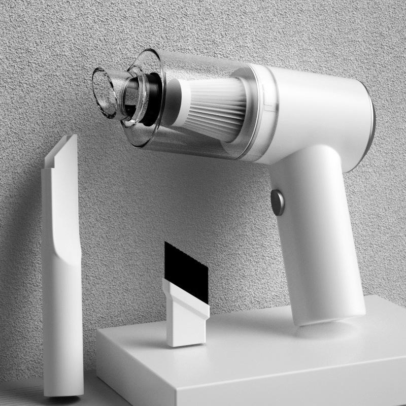 Portable Wireless Charging Car Vacuum Cleaner - Mini Household Solution