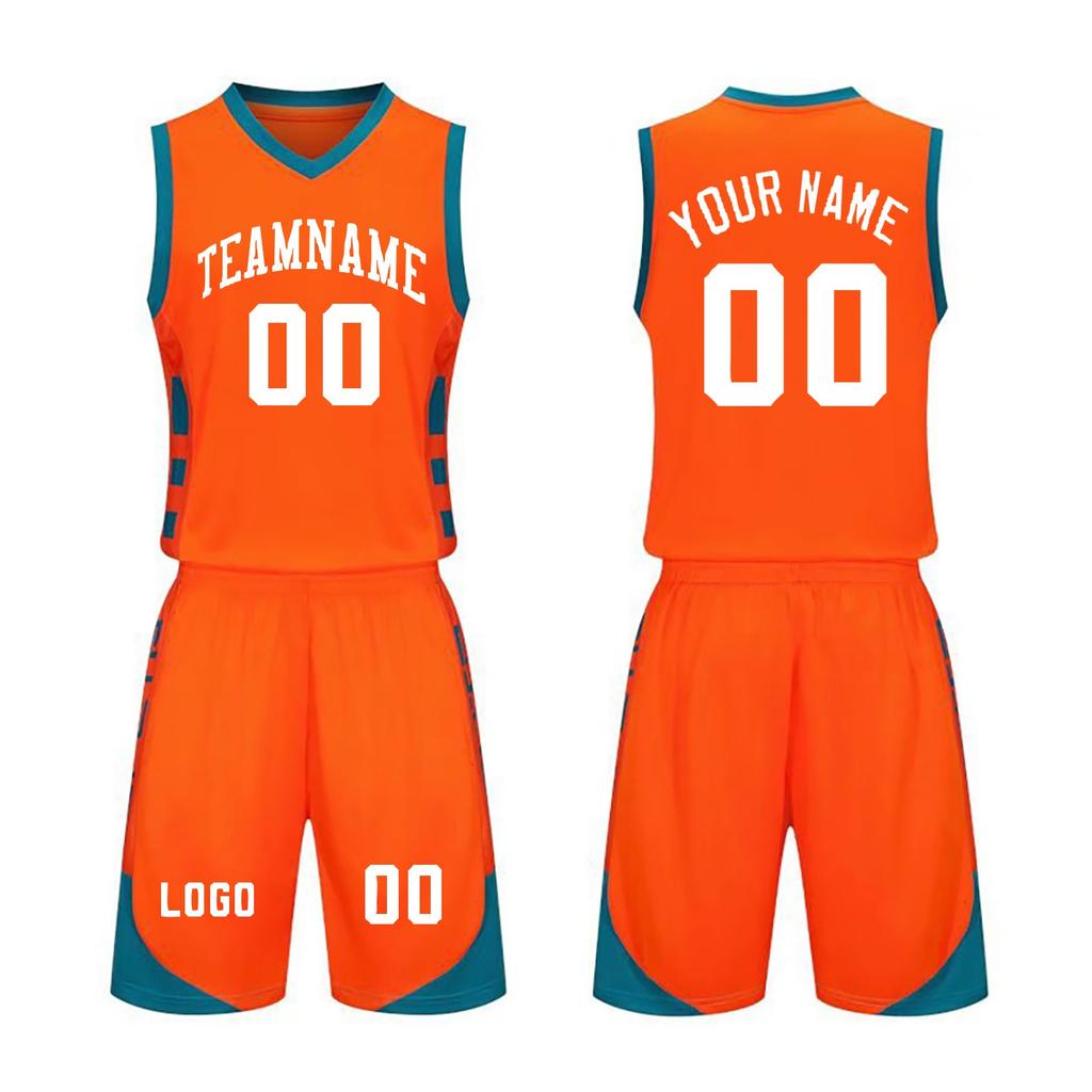 Customizable Basketball Set 2 Piece DIY Sports Uniform for Men Women