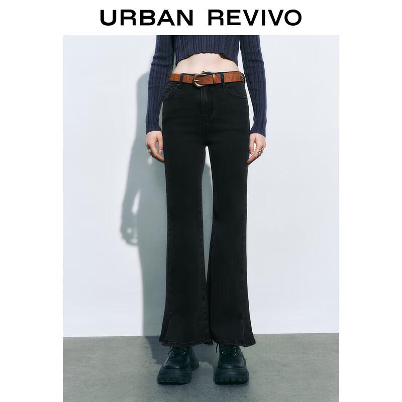 

UR Women s Retro Belted Flared Jeans 26