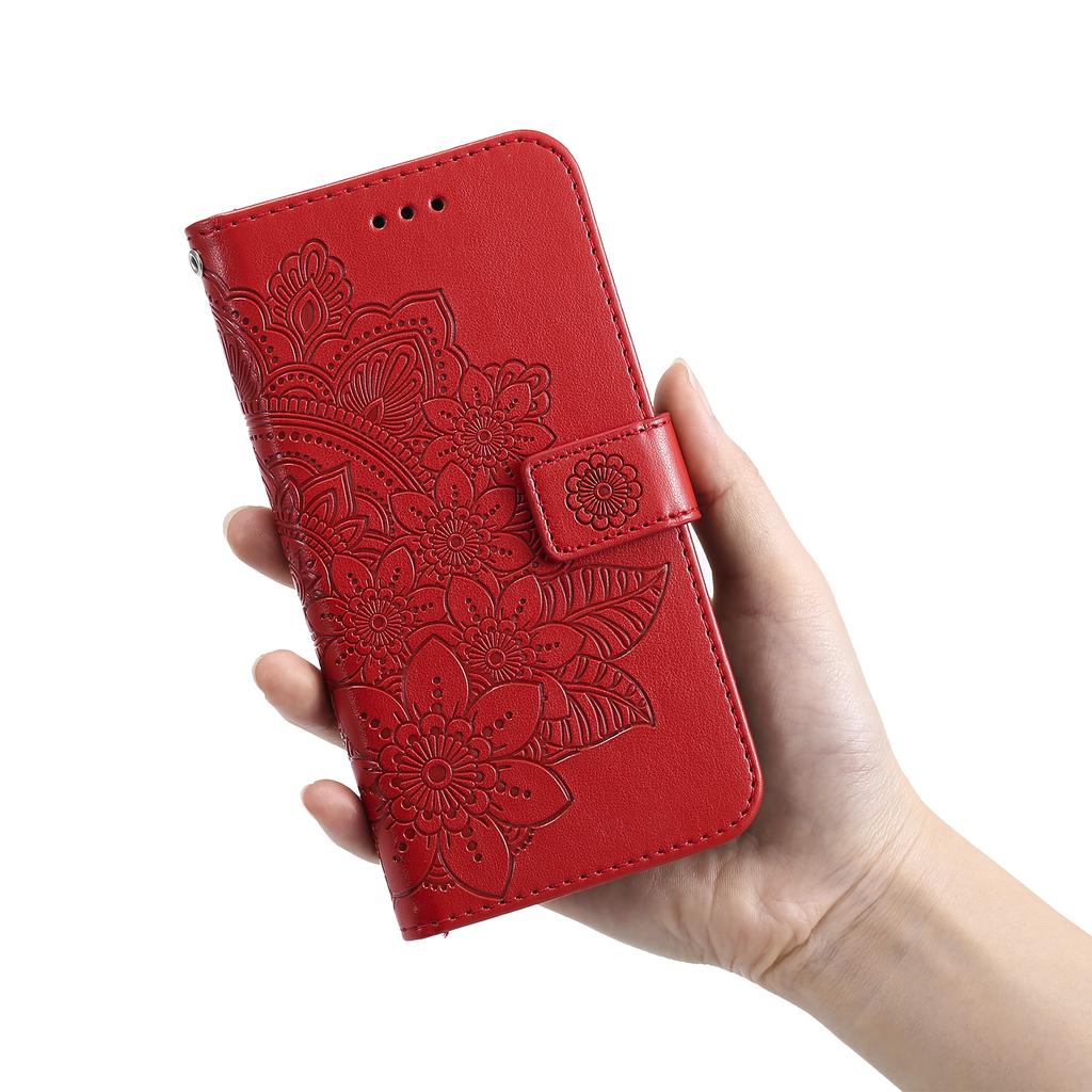 For Xiaomi Poco F7 5G/Redmi Turbo 4 Pro 5G Case Floral Pattern PU Leather Wallet Stand Phone Cover
