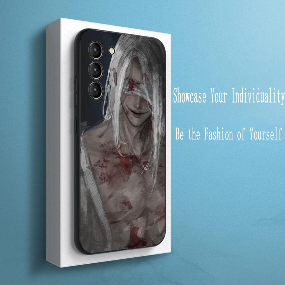 

Mr Sil-vair super cool man design Phone Case For Samsung Galaxy S26 S25 S24 S23 S22 S21 Plus Ultra Note20 Soft Black Galaxy S21 5G