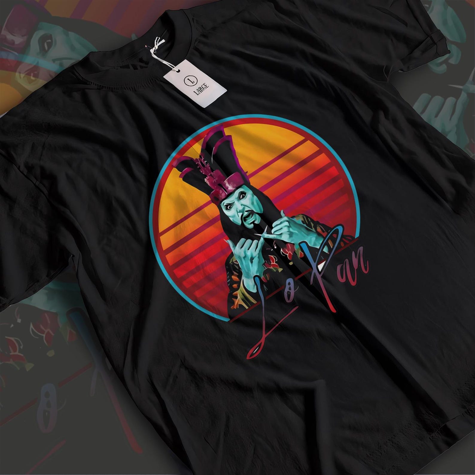 Big Trouble In Little China T-Shirt - David Lo Pan Vintage 80s Movie Tee - John Carpenter Cult Classic Shirt - Unisex S to 5XL 3XL