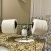 Stylish 3D Funny Weightlifting Toilet Paper Holder | Durable PLA Material, Bathroom Organizer, Unique Indoor Decor, Playful Design