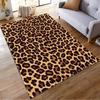 Leopard Print Carpet, Vibrant Animal Pattern for Living Room Decor Suitable for Use As an Anti-slip for Living Room Bedroom Sofas