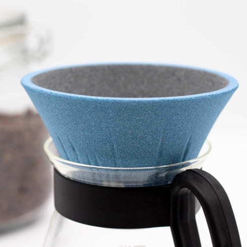 COFIL Fuji Cerafilter Filter Server with Dish, Blue