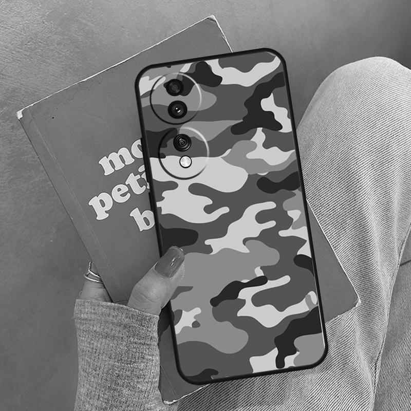 Camouflage Army Case For Honor Magic 8 5 6 7 Pro Cover For Honor 400 200 Lite 50 70 90 X8a X8b X9a X9b X9c