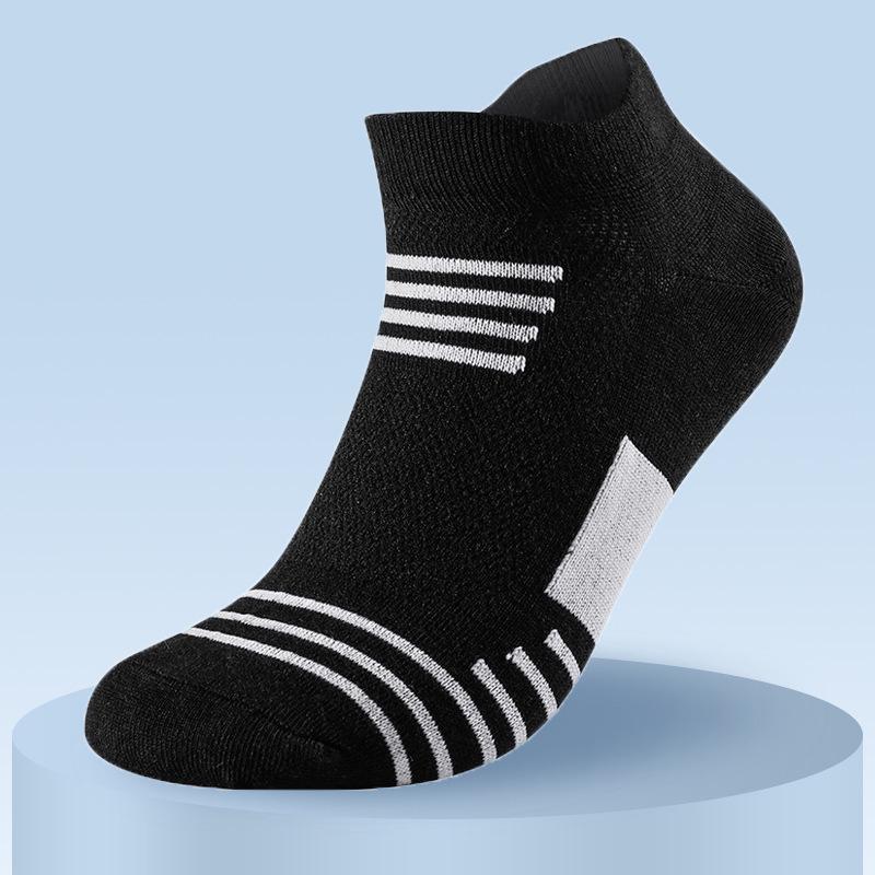 

Мужские дышащие баскетбольные носки - Короткие, Тонкие, Влагоотводящие, Дезодорирующие - Идеально подходят для тренировок и бега осенью/зимой. One Size