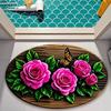 Flower Carpet Living Room Decoration Floor Mat Bedroom Bedside Carpet Coffee Table Sofa Edge Mat