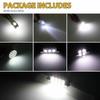 42x Car Interior LED Light For Dome Map License Plate Lamp Bulbs Kit Accessories
