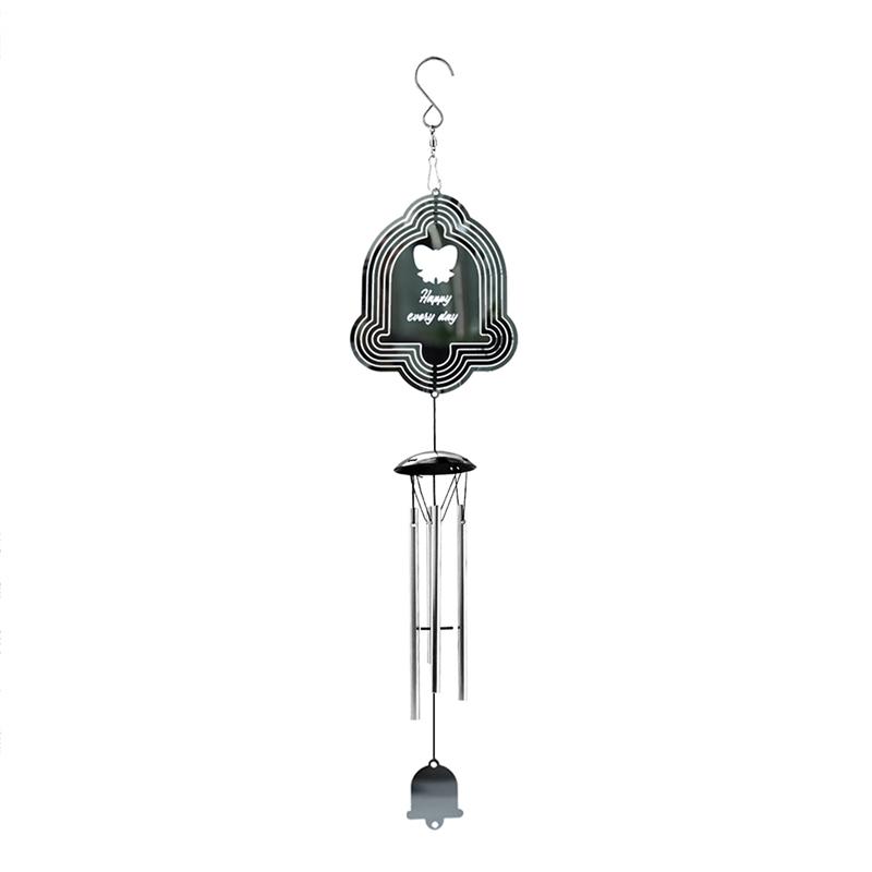 

AEE4-Wind Chimes Wind Spinner Outdoor Decor, Windchimes With 4 Thickened Aluminum Tubes For Mom Grandma Women