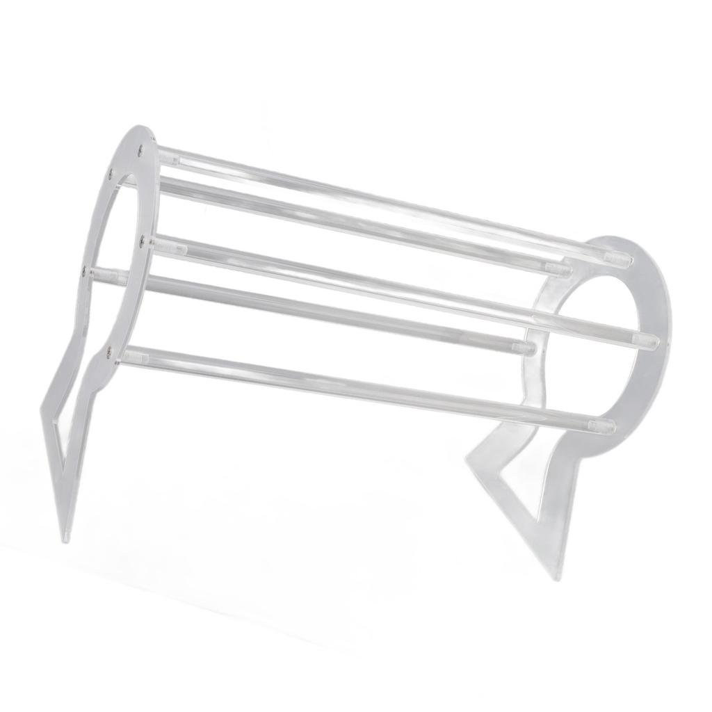 Headband Holder Acrylic Clear Hairband Display Stand Jewelry Storage Rack for Teen Girl Women Gifts