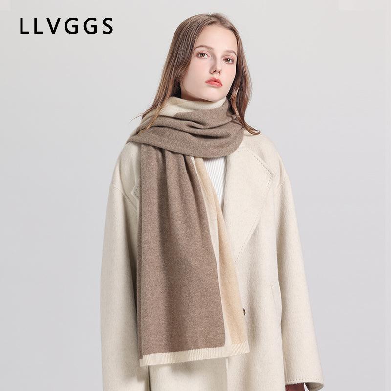 

Cashmere scarf female big brand high sense 100 pure cashmere air conditioner warm shawl breathable and not sultry 180cm бежевий