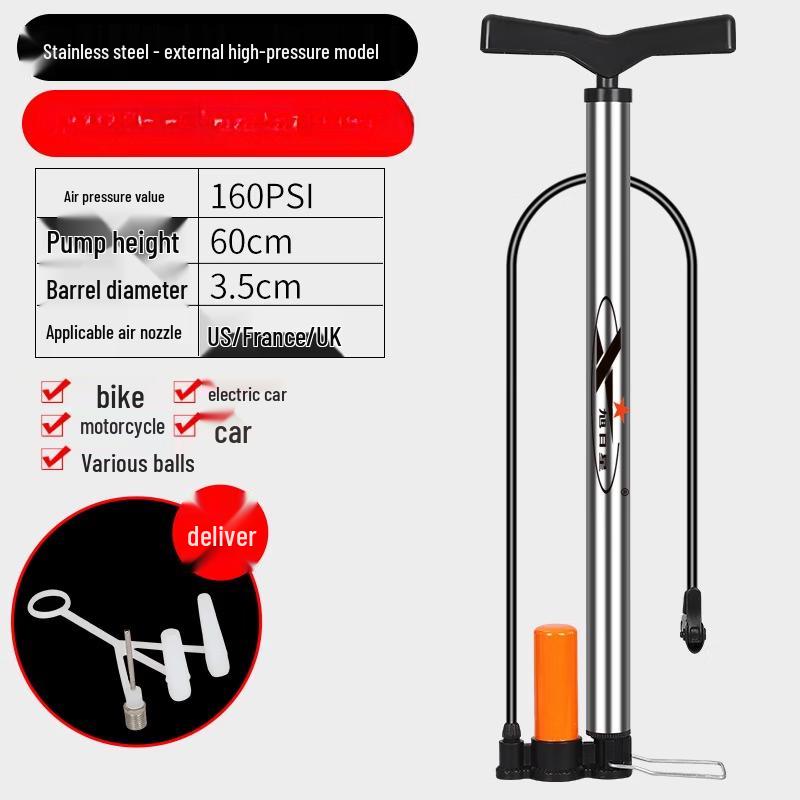 Lishi High-Pressure Bicycle & Electric Scooter Air Pump