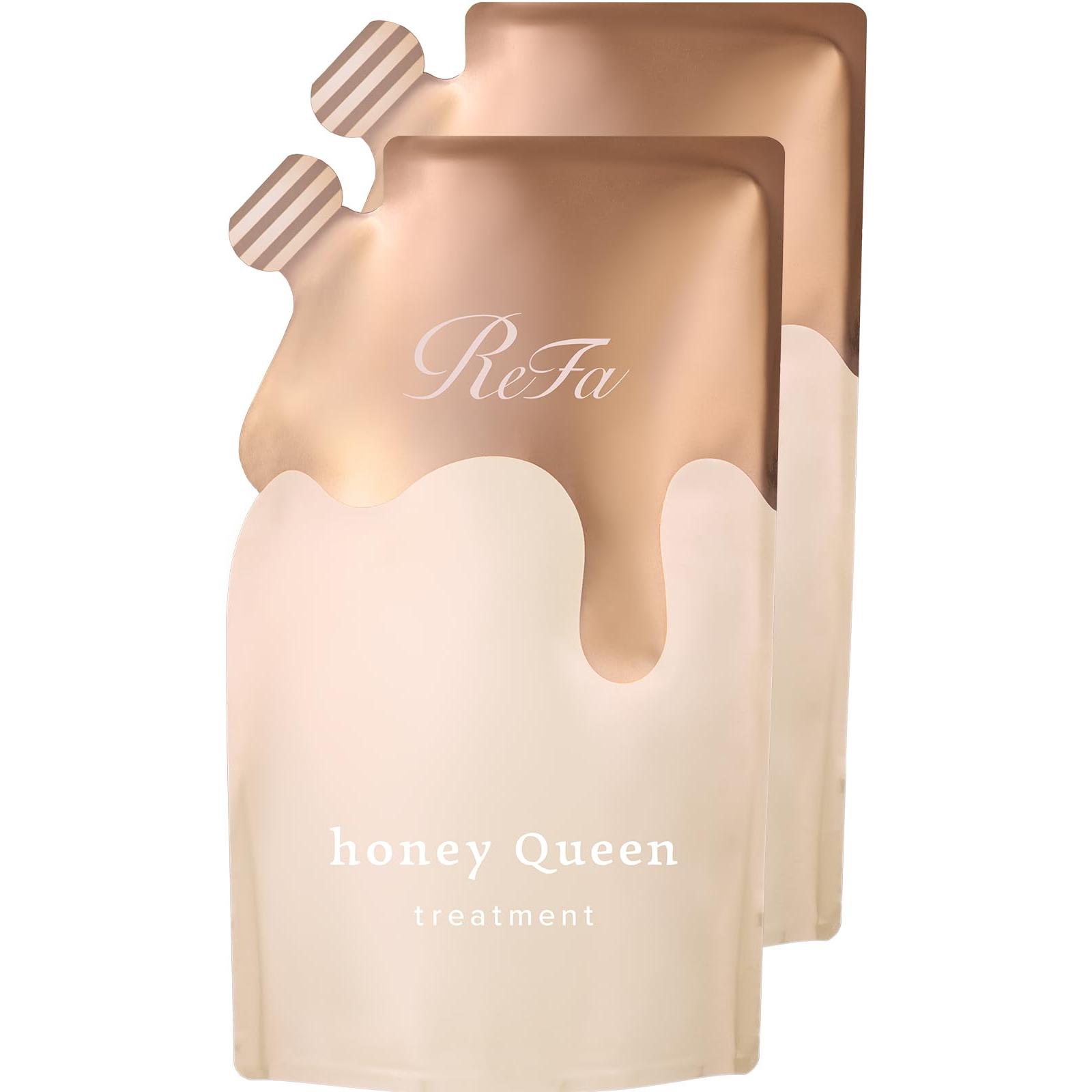 ReFa Honey Queen Treatment 500 г - Питательная маска для волос для увлажнения и блеска Refill 450g 2 pieces