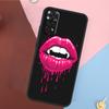 Sexy Vampire Lips Cover For Xiaomi Redmi Note 14 13 12 9 10 11 Pro 9S 10S 11S 12S Redmi 14C 10C 12C 13C Case