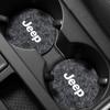Car Coaster Water Cup Bottle Holder Anti-slip Pad Mat For Jeep TRAILHAWK COMMANDER LIBERTY Wrangler Lanyard Car Accessories AJS1