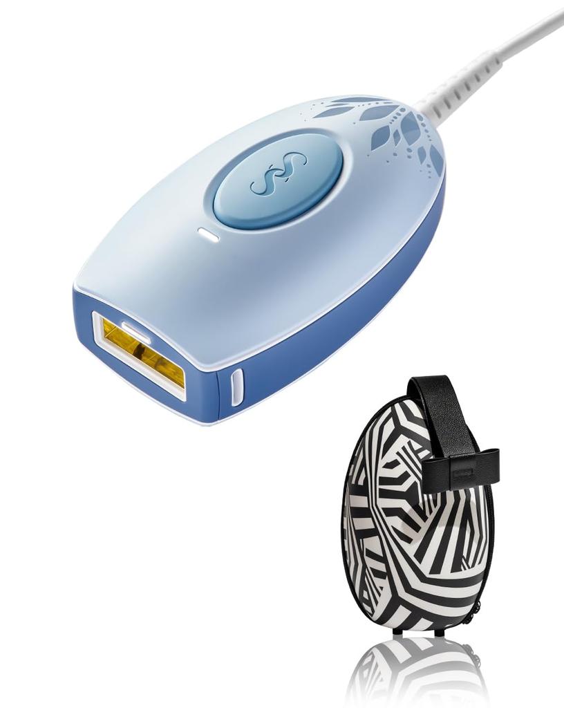 Smoothskin Bare Pop Hair Removal Device with Storage for Men and 1 Million Rapid Fastest No Cooling IPL Hair Removal Professional Made In the Unisex