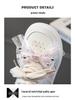 2026 Kids' Cartoon Board Shoes - Spring/Autumn, White Princess Sports Sneakers, Korean Style for Girls