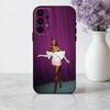 Radiant J-Joy S-Sunday Actress phone Case For Samsung Galaxy A73,A72,A71,A70,A53,A52,A51,Others Soft Black Shell