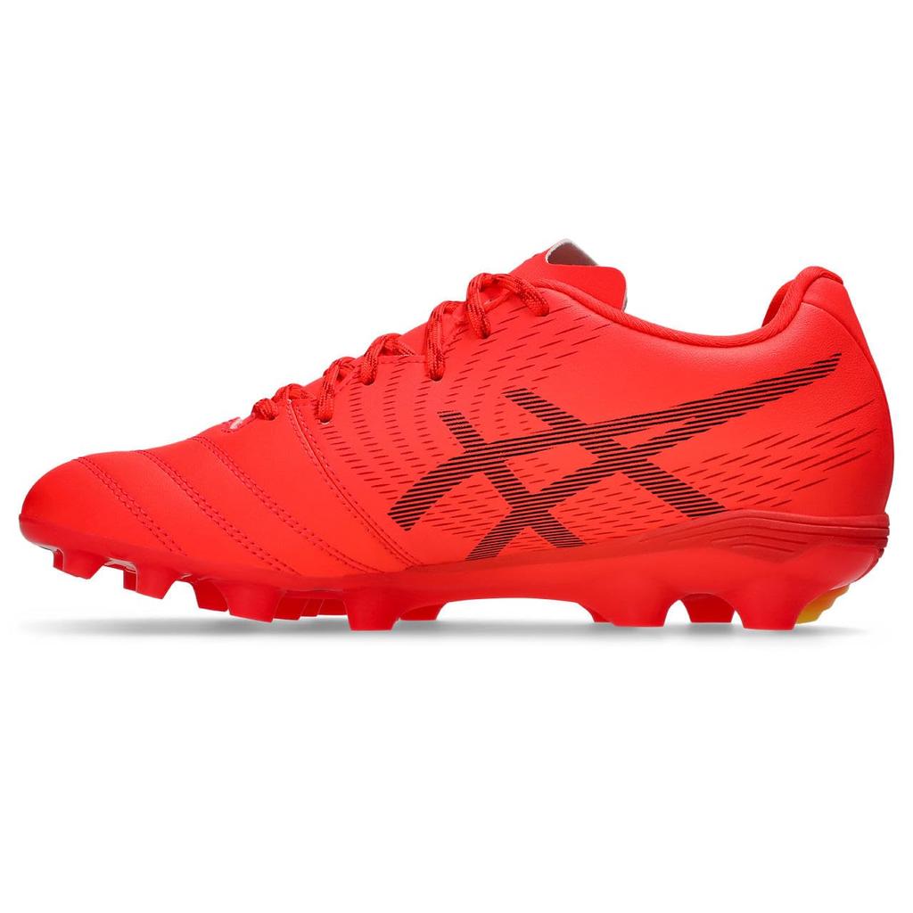 Asics DS LIGHT JR GS 1104A054 Soccer Size 600 Size 2E Shoes, Unisex, (Flash Red/Black), 23.5 Cm,
