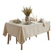 Nappe rectangle feston en jute 140 x 240 cm Linna ecru
