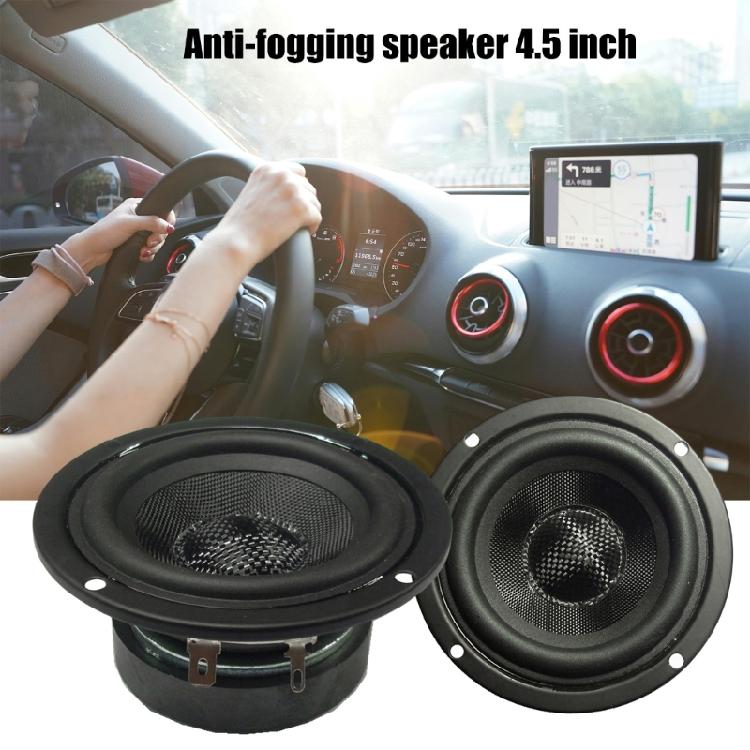 Enhances Bass 4.5inch Woofers Subwoofer Hifi Speakers HiFi Sound, Fiberglasses Constructions, 4Ohm, 30W Rating